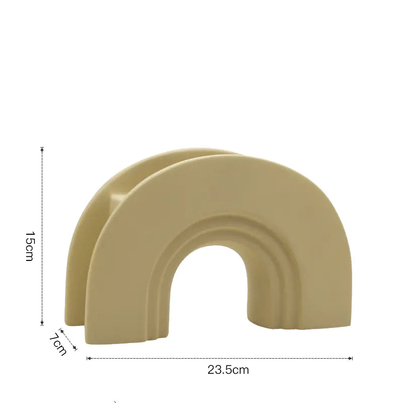 Geometric Ceramic Vase