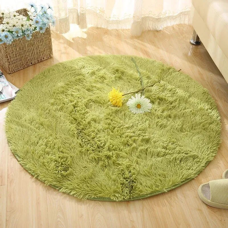 Round Soft Mix Carpet