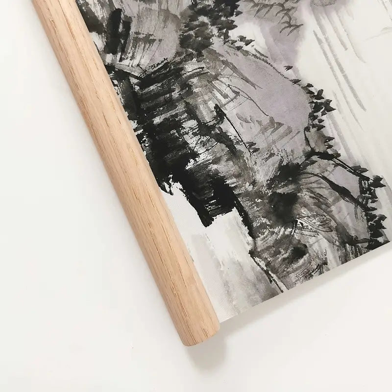 Monochrome Landscape 4pc Art Set