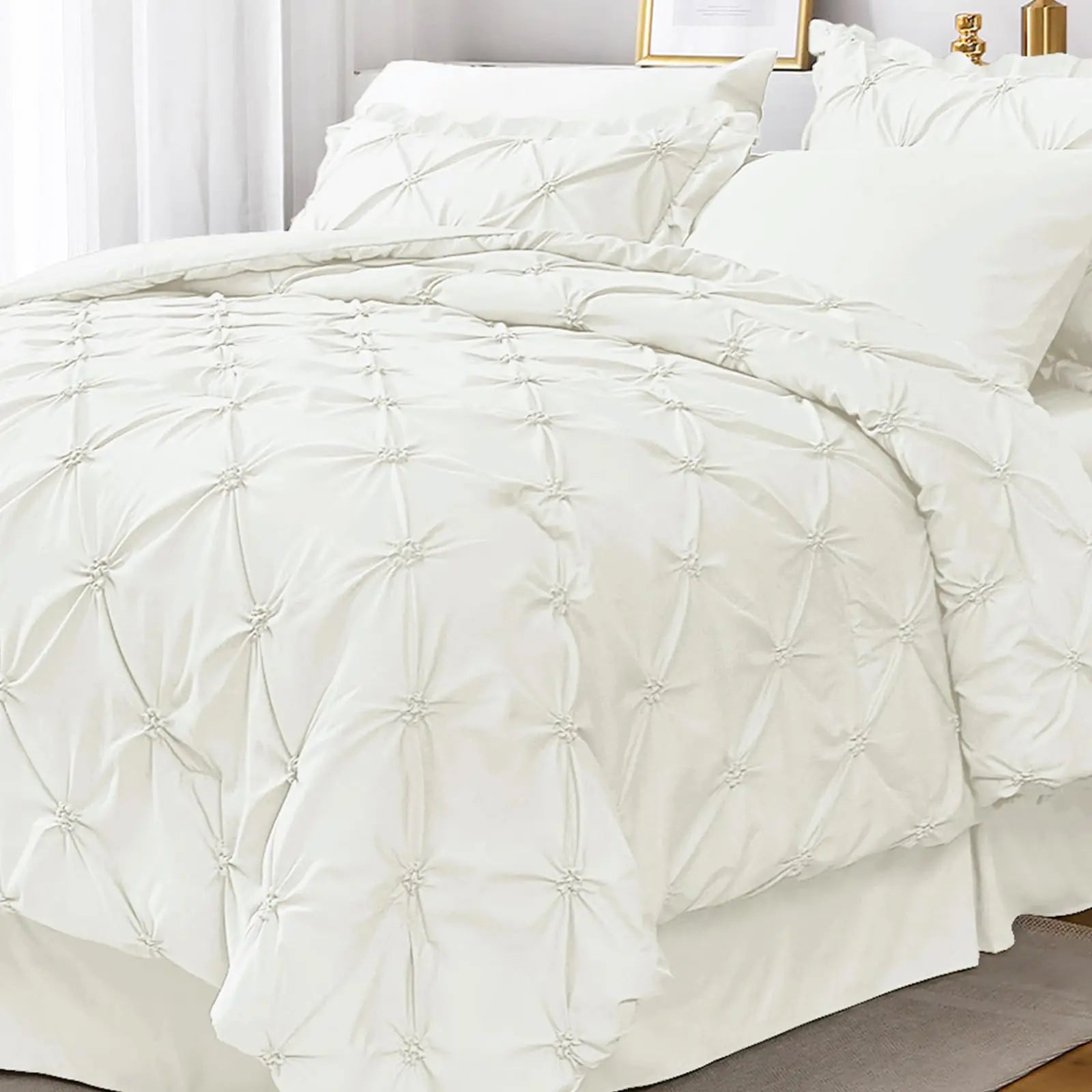 Ivory Queen Size Comforter Sets