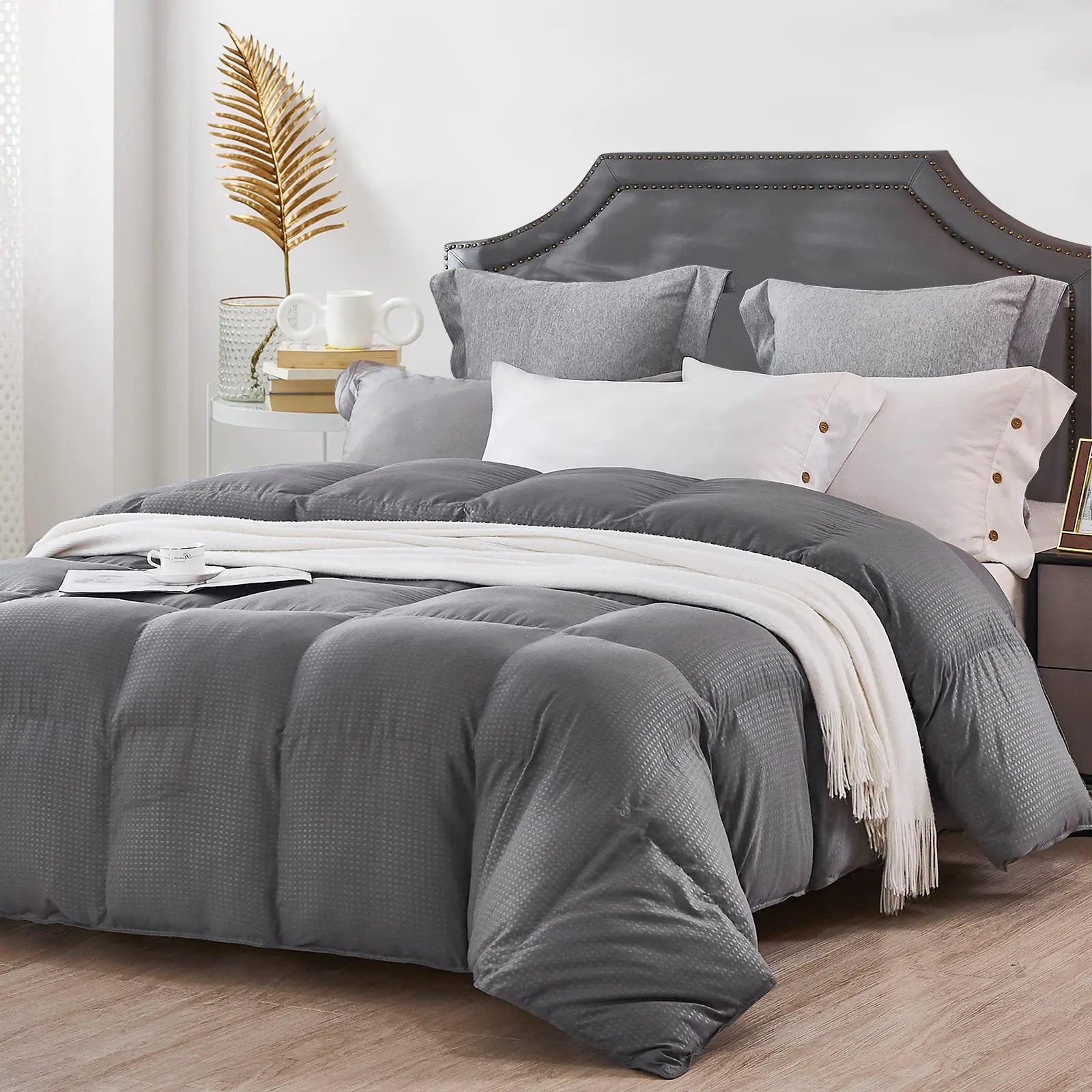 Grey All Twins Comforter
